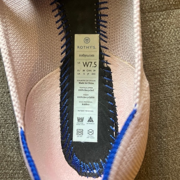 Rothy’s lilac purple flats size 7.5 - Picture 6 of 6